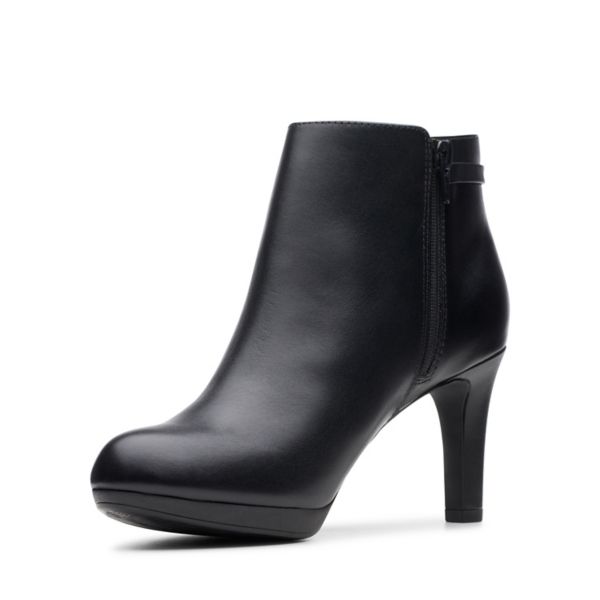 Clarks Womens Adriel Mae Ankle Boots Black | UK-524978